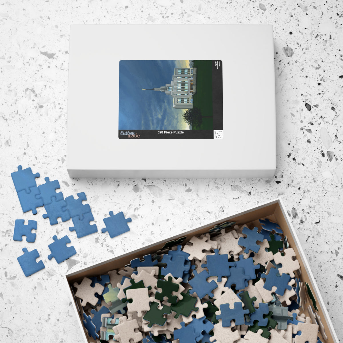 Saratoga Springs Temple Puzzle (110/252/520 pcs)