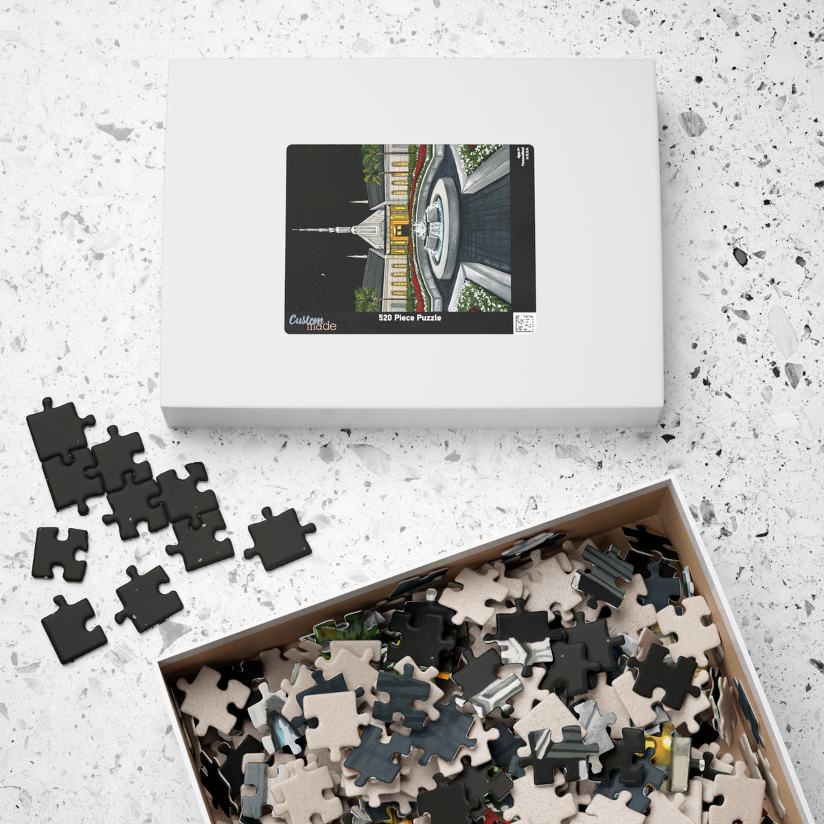 Buenos Aires Argentina Temple Puzzle — (110, 252, 520 pcs)