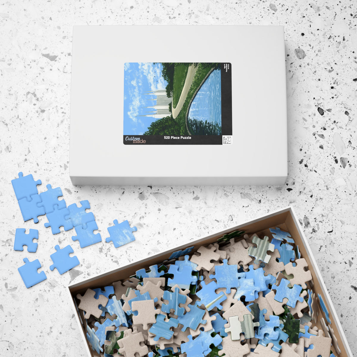 Washington, DC Temple Puzzle — (110/252/520/1014 piece)
