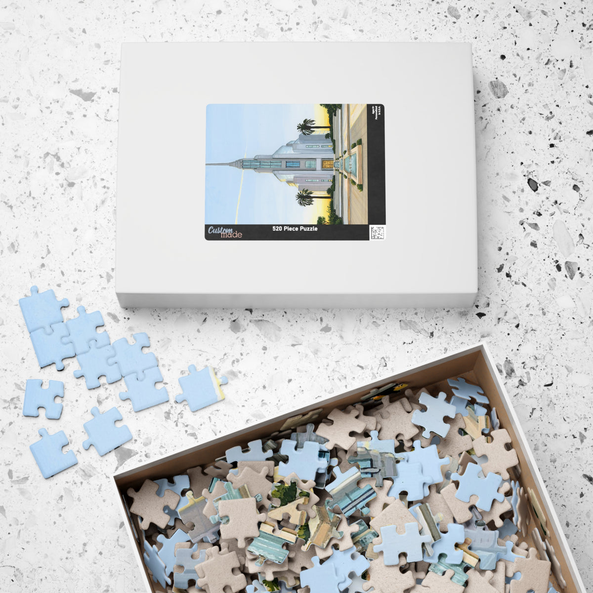 Rome, Italy Temple Puzzle — (110/252/520 pcs)