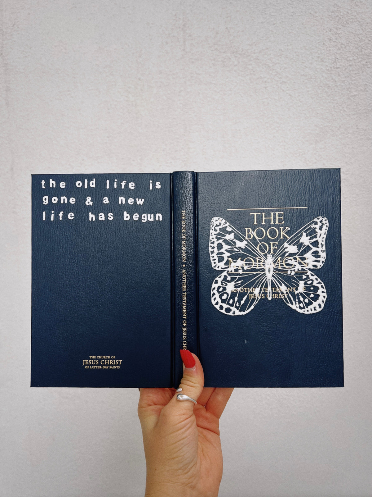 White Butterfly - Painted Book of Mormon