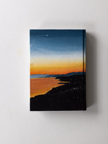 BC Mountains & Sunset - Painted Book of Mormon