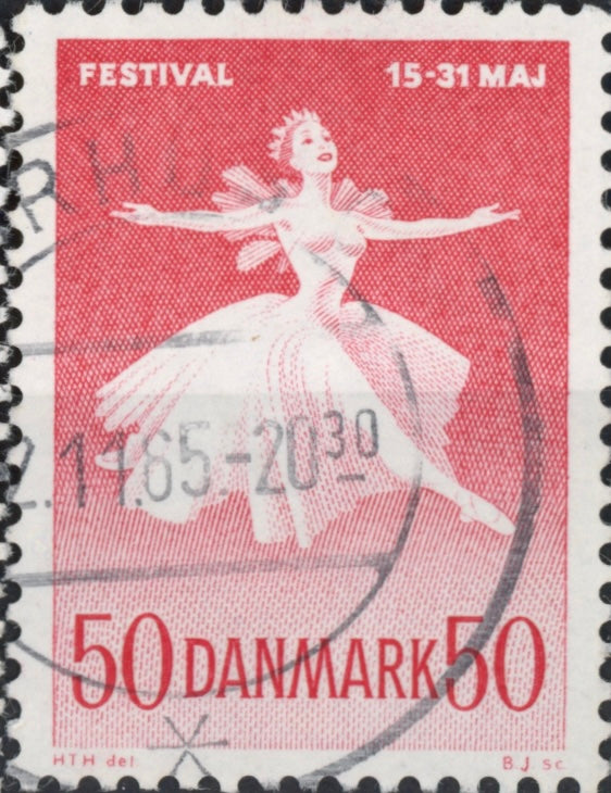 Denmark Vintage Stamp Sticker Pack
