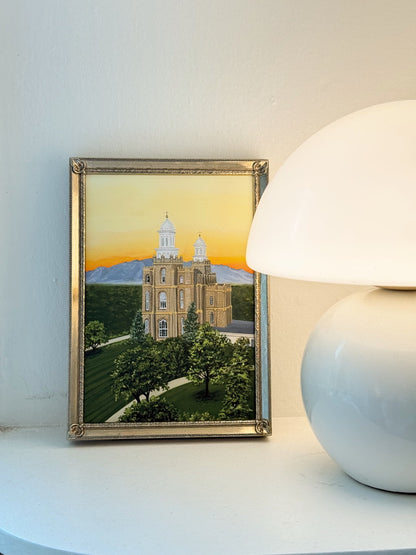 Logan Utah Temple Print