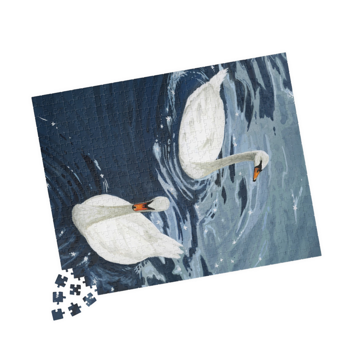 Swan Lake Puzzle (110, 252, 520 - piece)