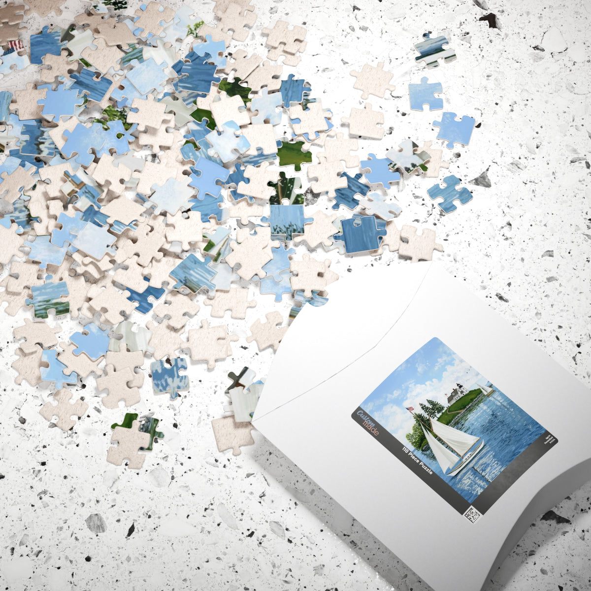 Maine Saliboat Puzzle (110, 252, 520 - pcs)