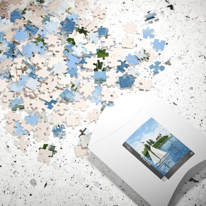 Maine Saliboat Puzzle (110, 252, 520 - pcs)