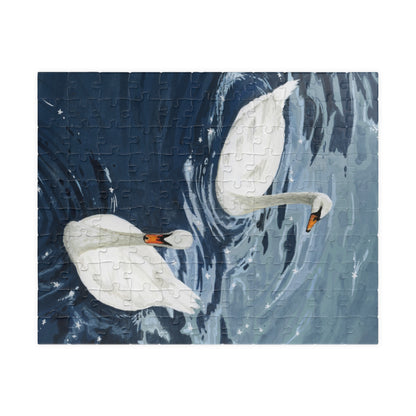 Swan Lake Puzzle (110, 252, 520 - piece)