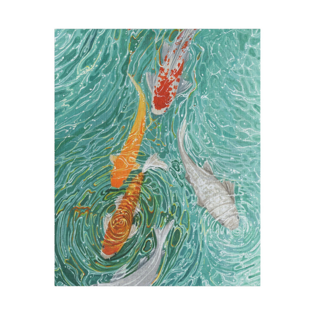Koi Fish Puzzle (110, 252, 520 - pieces)