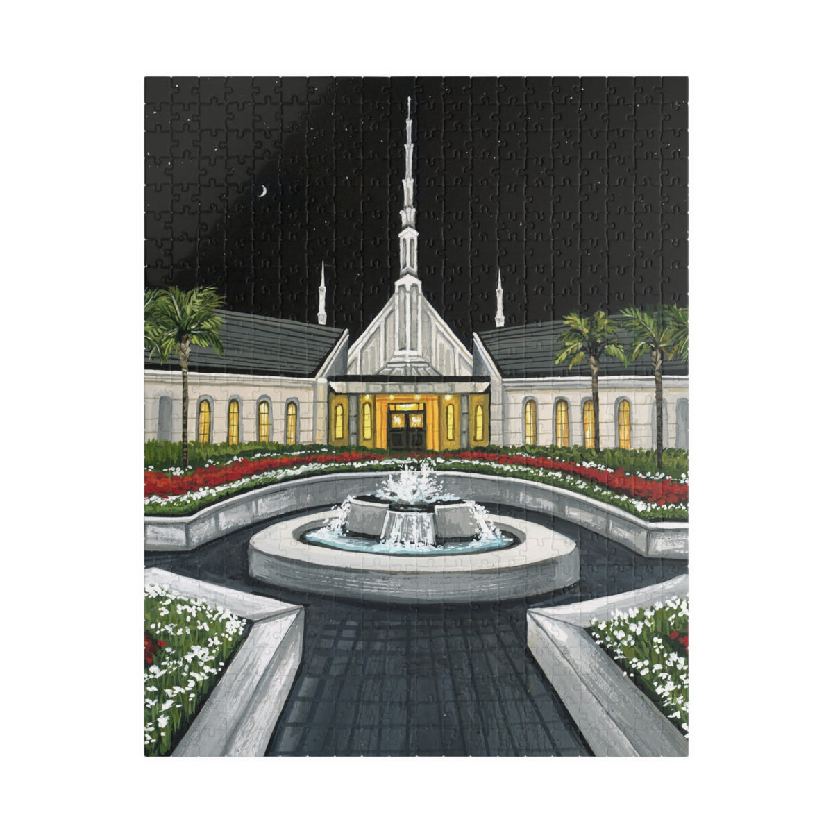 Buenos Aires Argentina Temple Puzzle — (110, 252, 520 pcs)