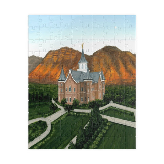 Provo City Center Temple Puzzle —  (110/252/520 pcs)