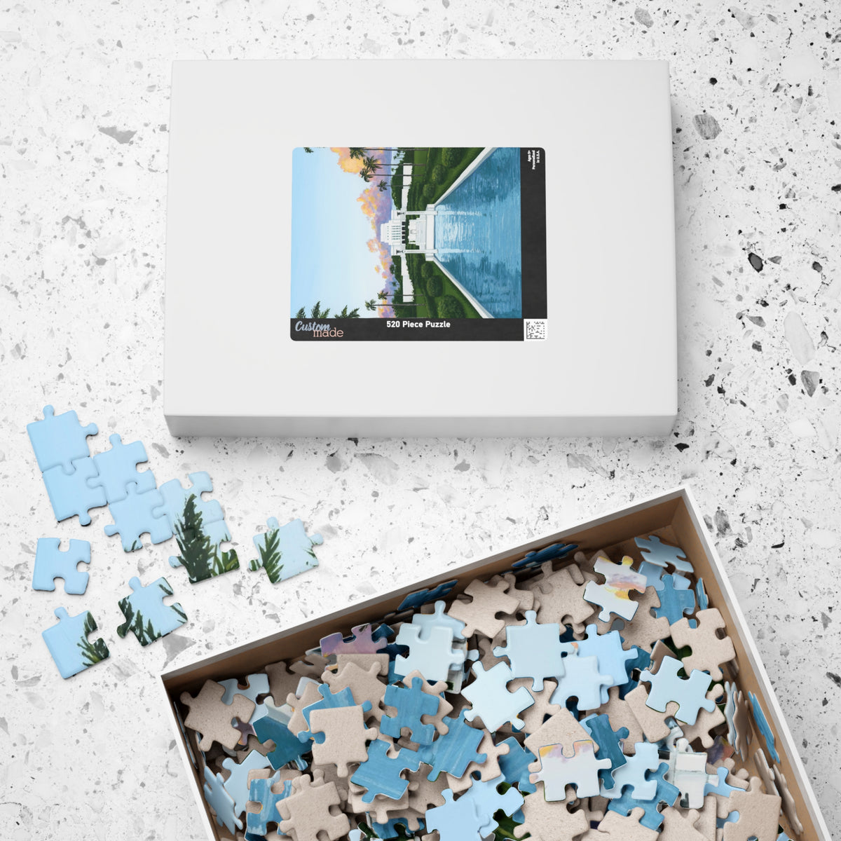 Laie, Hawaii Temple Puzzle —  (110/252/520 - pcs)
