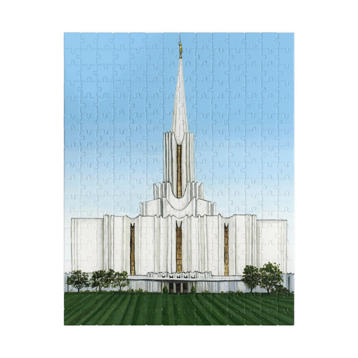 Jordan River, Utah Temple Puzzle (110/252/520 pcs)