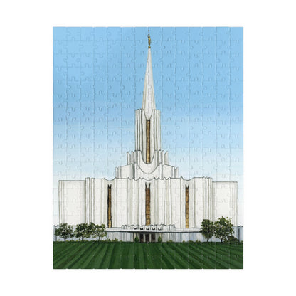 Jordan River, Utah Temple Puzzle (110/252/520 pcs)