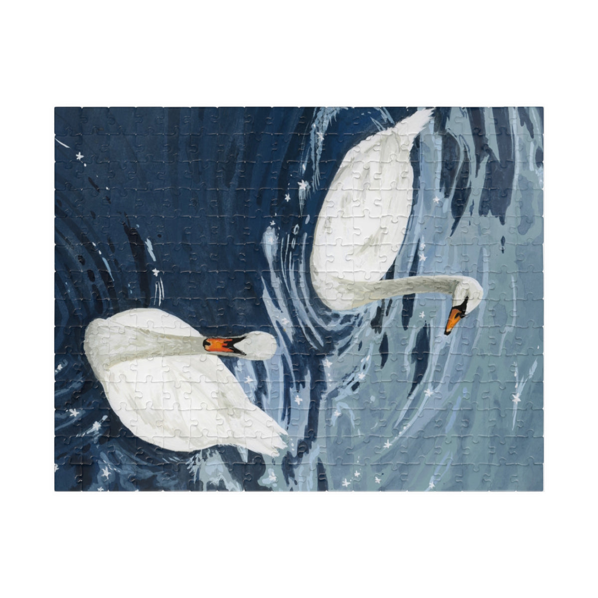 Swan Lake Puzzle (110, 252, 520 - piece)