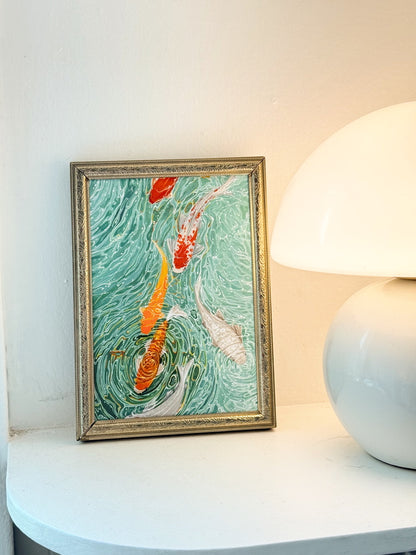 Koi fish print
