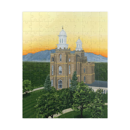 Logan Utah Temple Puzzle —  (110, 252, 520 pcs)