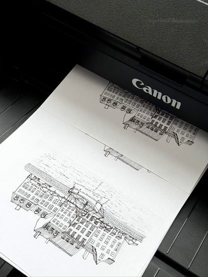 Copenhagen, Denmark Print