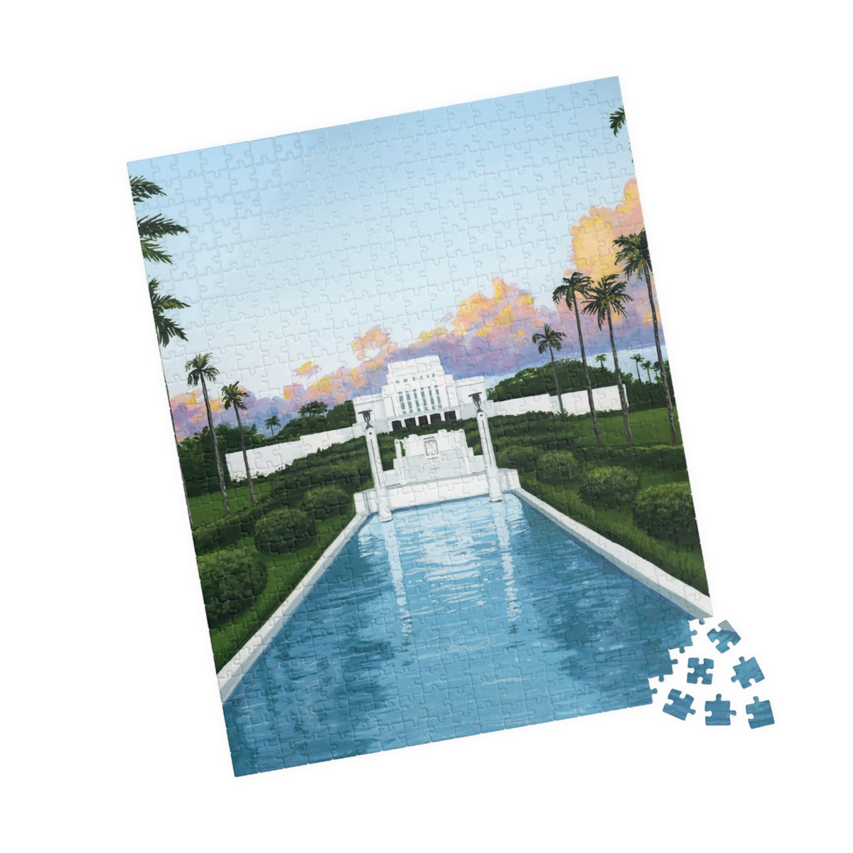 Laie, Hawaii Temple Puzzle —  (110/252/520 - pcs)