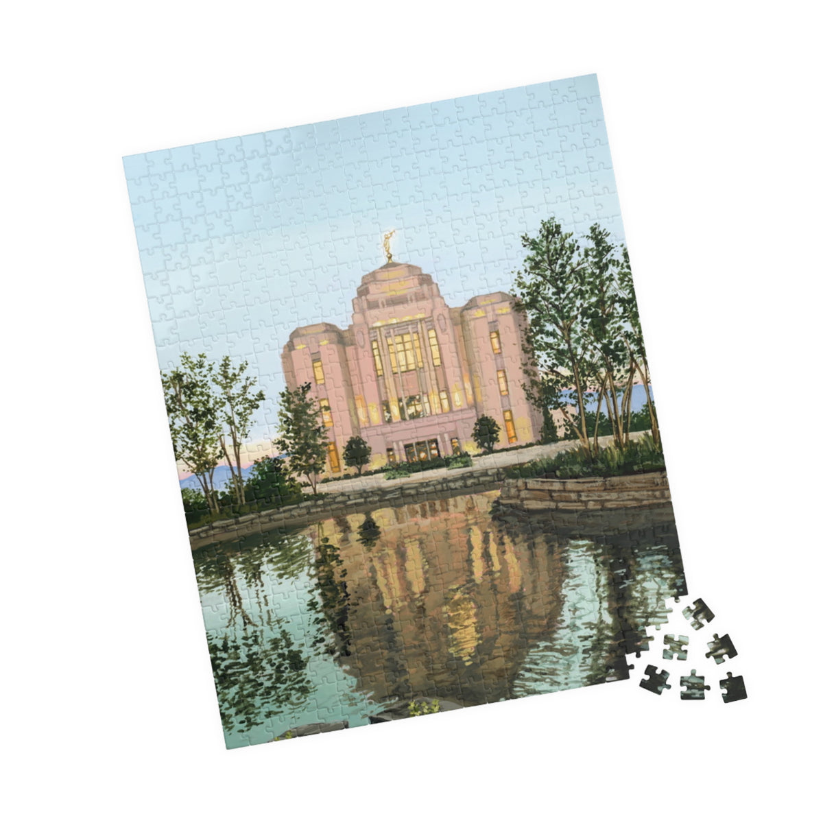 Meridian, Idaho Temple Puzzle — (110/252/520 pieces)
