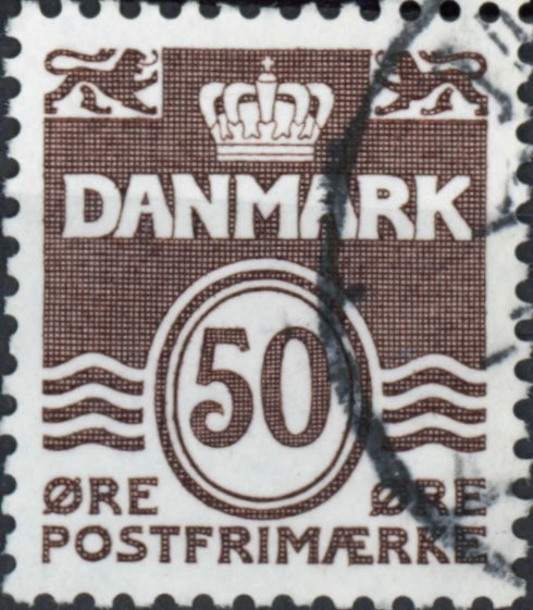 Denmark Vintage Stamp Sticker Pack