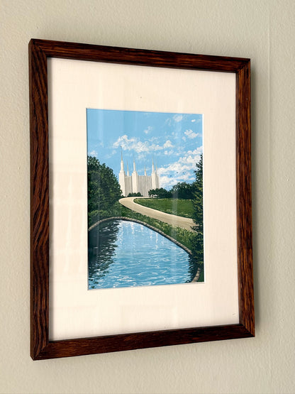 Washington DC Temple - Original Painting