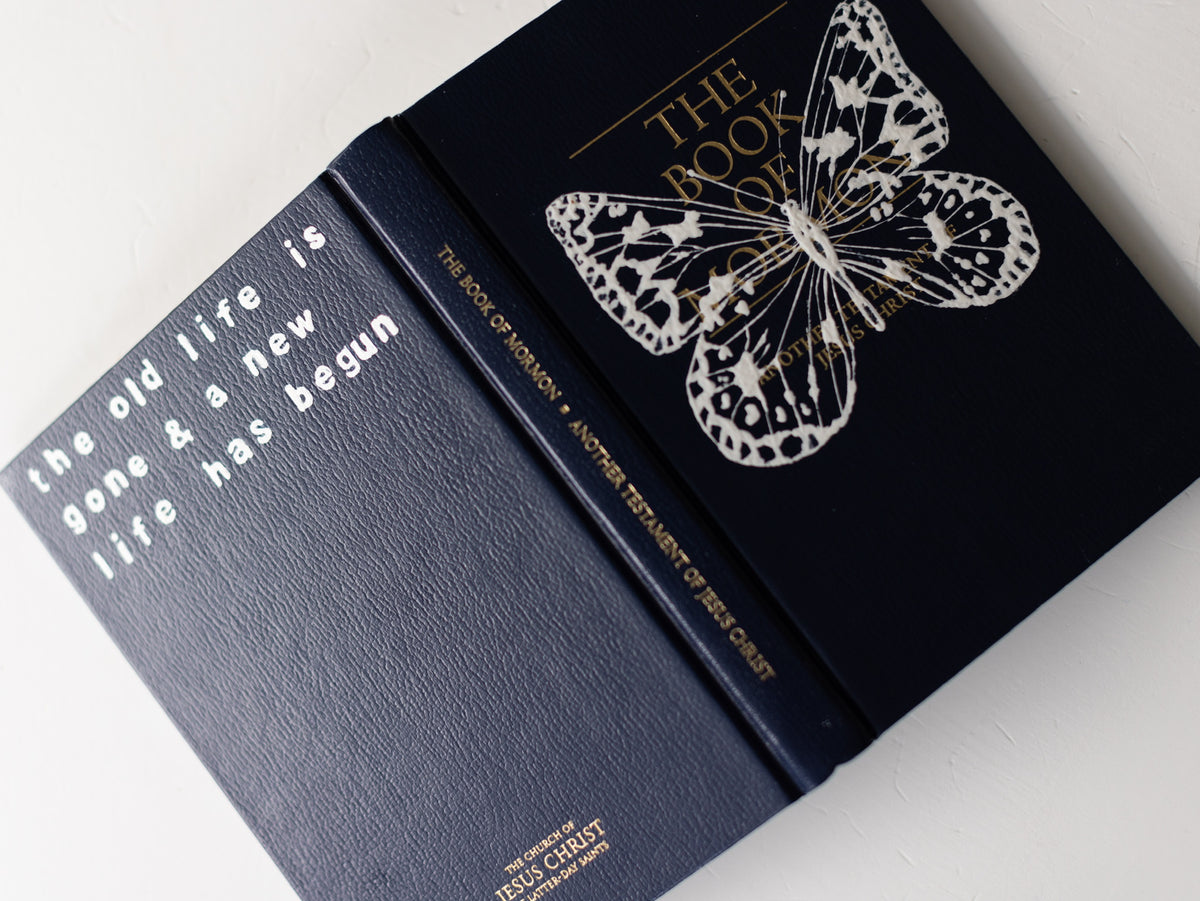 White Butterfly - Painted Book of Mormon