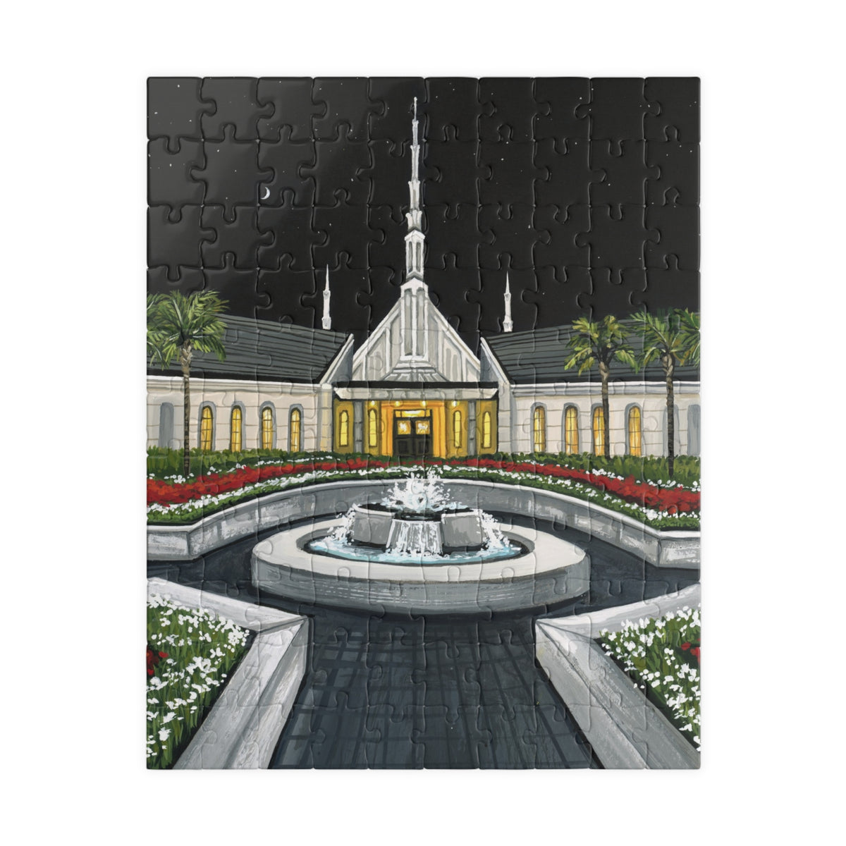 Buenos Aires Argentina Temple Puzzle — (110, 252, 520 pcs)