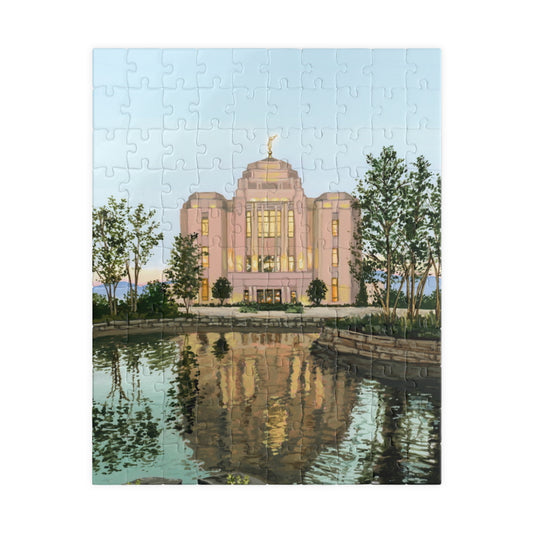 Meridian, Idaho Temple Puzzle — (110/252/520 pieces)