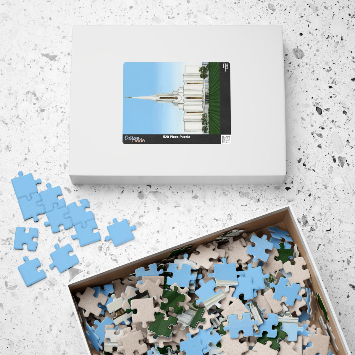 Jordan River, Utah Temple Puzzle (110/252/520 pcs)