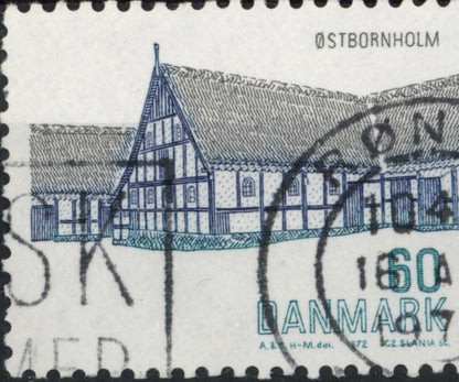 Denmark Vintage Stamp Sticker Pack