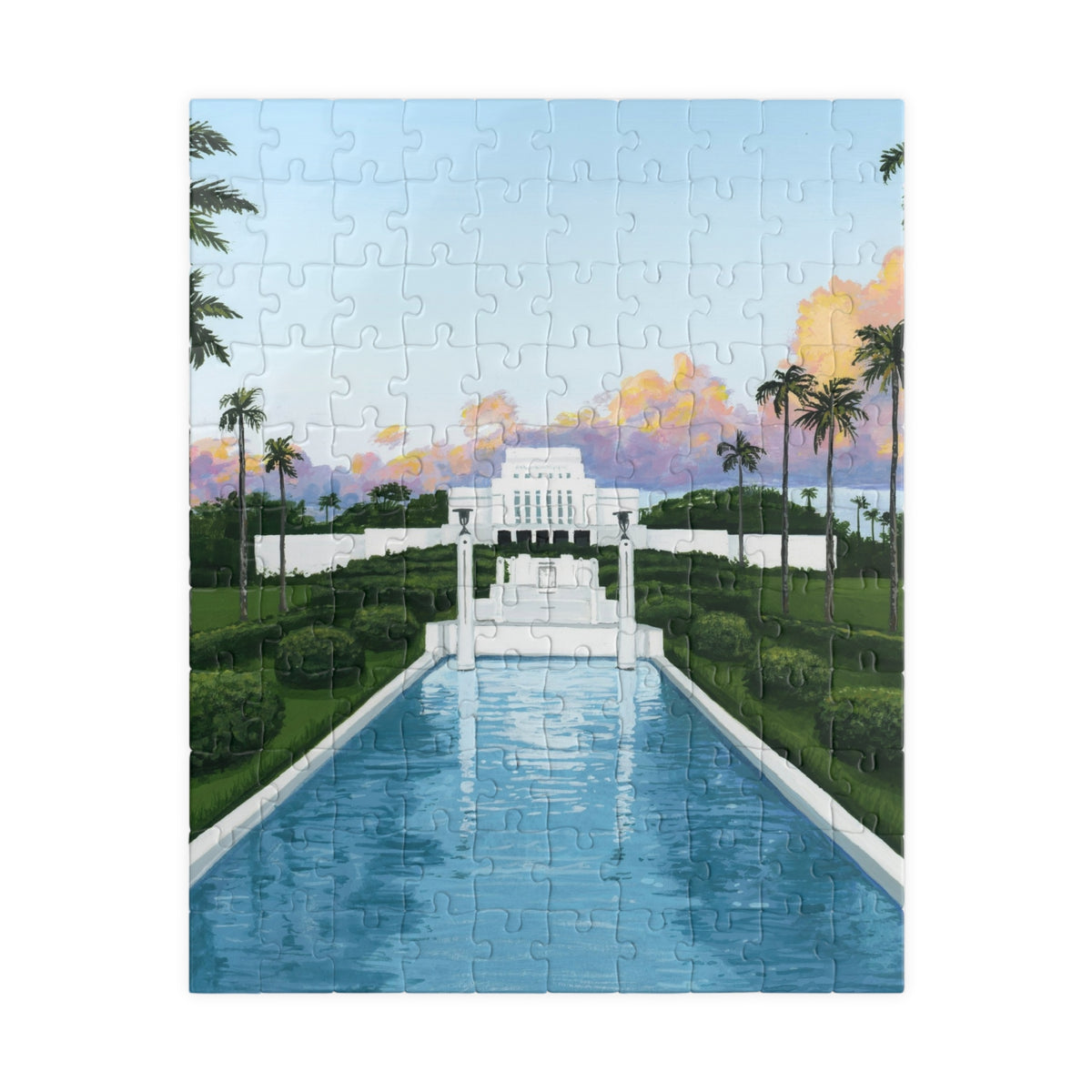 Laie, Hawaii Temple Puzzle —  (110/252/520 - pcs)