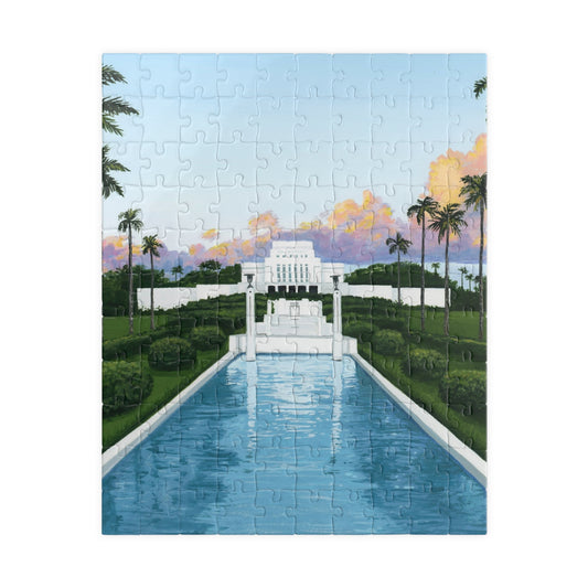 Laie, Hawaii Temple Puzzle —  (110/252/520 - pcs)