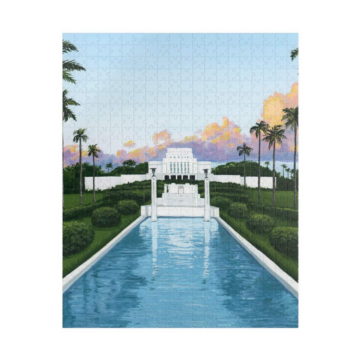 Laie, Hawaii Temple Puzzle —  (110/252/520 - pcs)