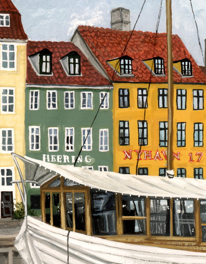 Copenhagen, Denmark Print