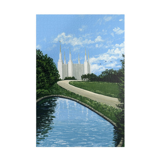 Washington, DC Temple Puzzle — (110/252/520/1014 piece)
