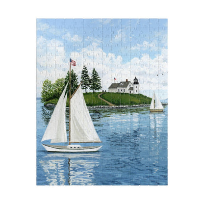 Maine Saliboat Puzzle (110, 252, 520 - pcs)