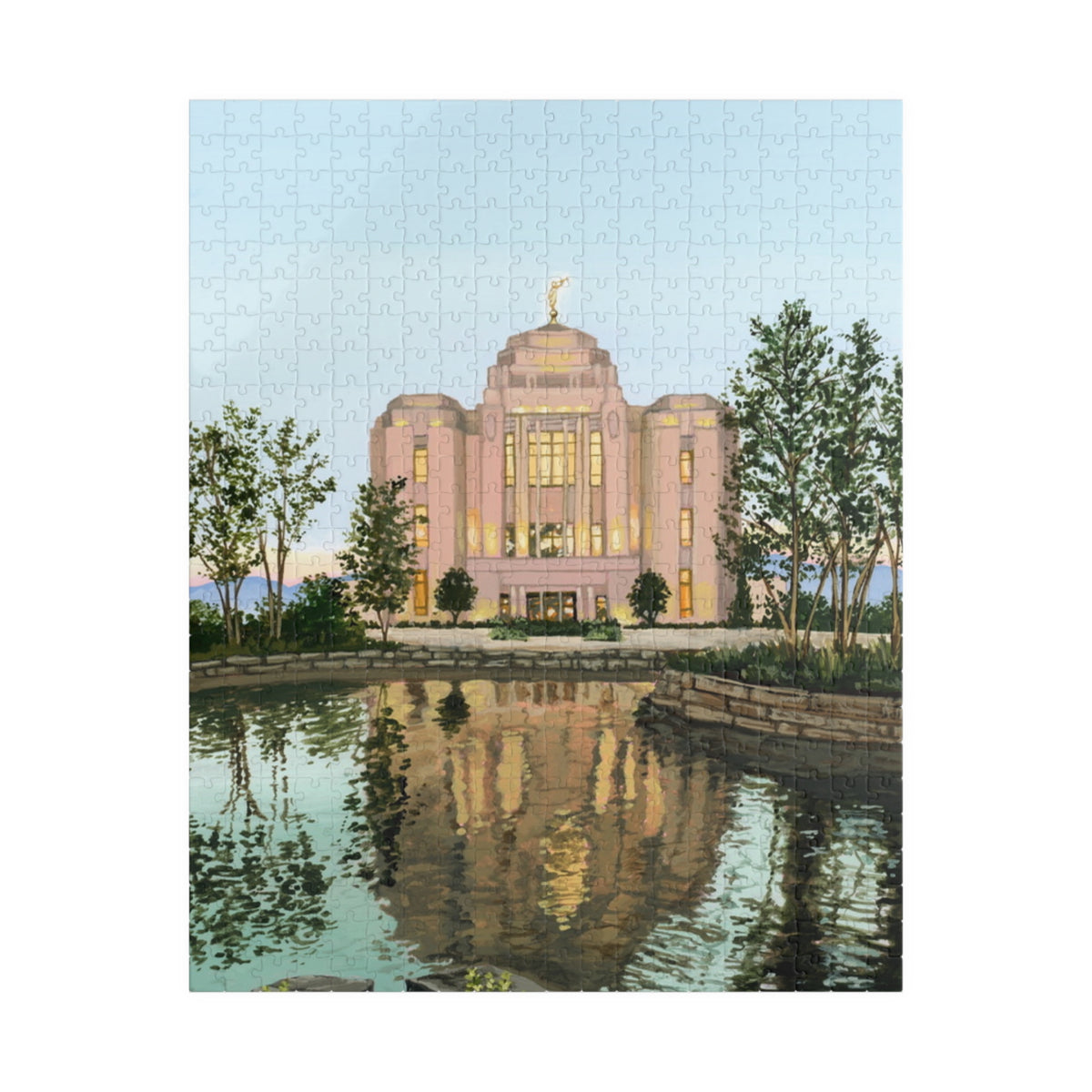 Meridian, Idaho Temple Puzzle — (110/252/520 pieces)