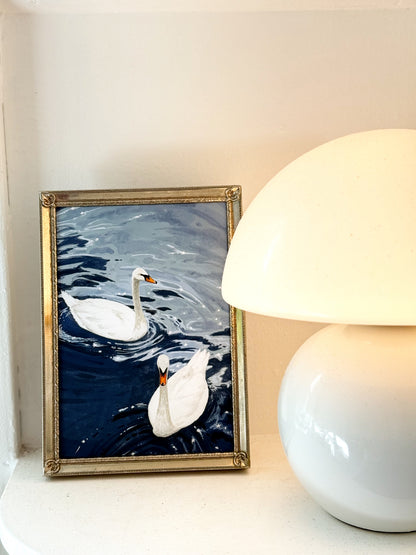 Swan Painting - High-Resolution Digital Download (JPEG)