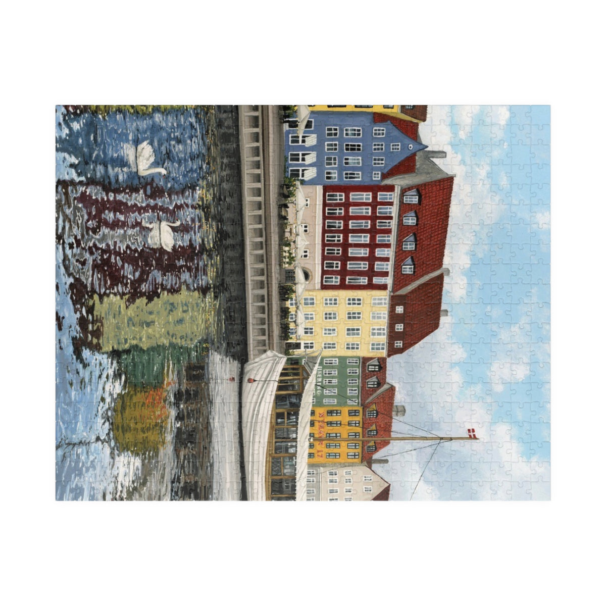Copenhagen Puzzle (110, 252, 520 - piece)