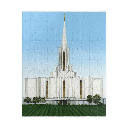 Jordan River, Utah Temple Puzzle (110/252/520 pcs)