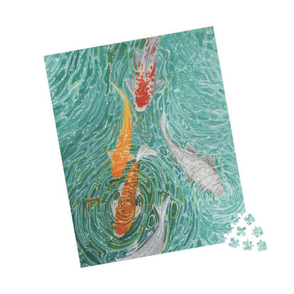 Koi Fish Puzzle (110, 252, 520 - pieces)
