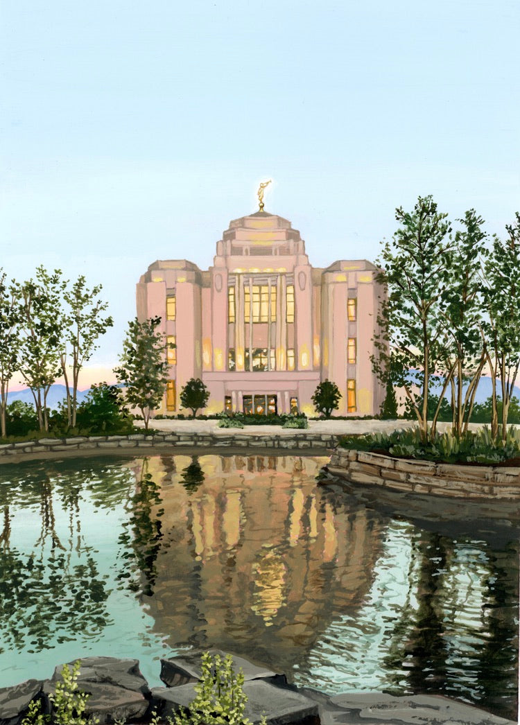 Meridian, Idaho LDS Temple Print