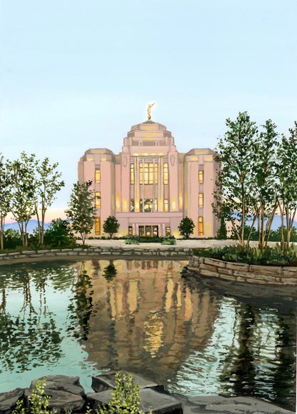 Meridian, Idaho LDS Temple Print
