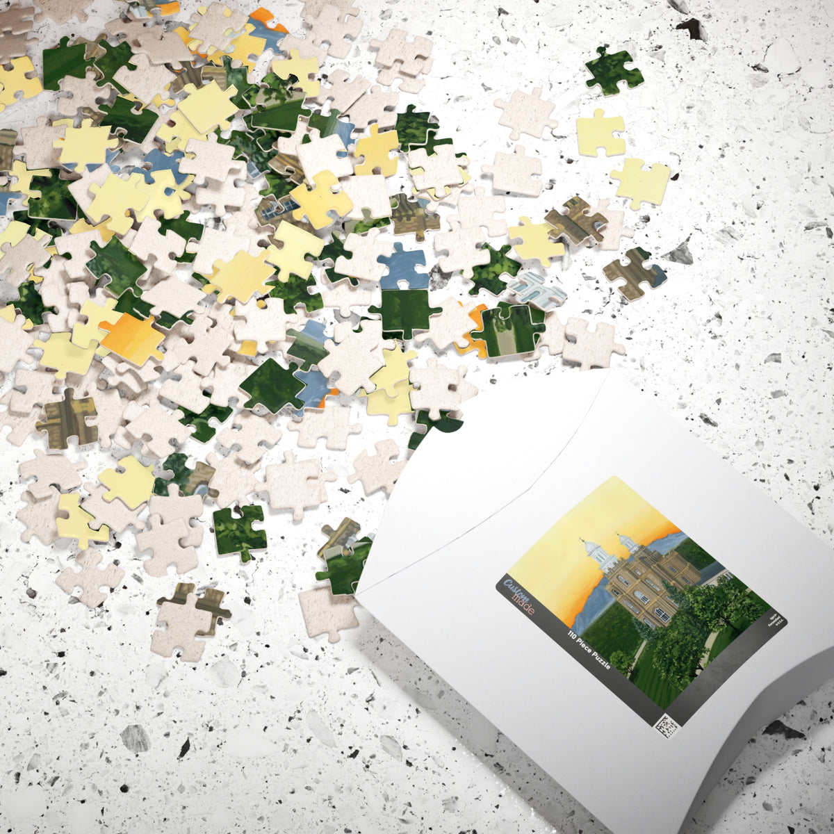 Logan Utah Temple Puzzle —  (110, 252, 520 pcs)