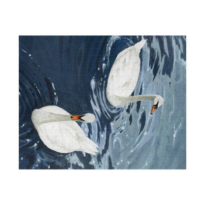 Swan Lake Puzzle (110, 252, 520 - piece)