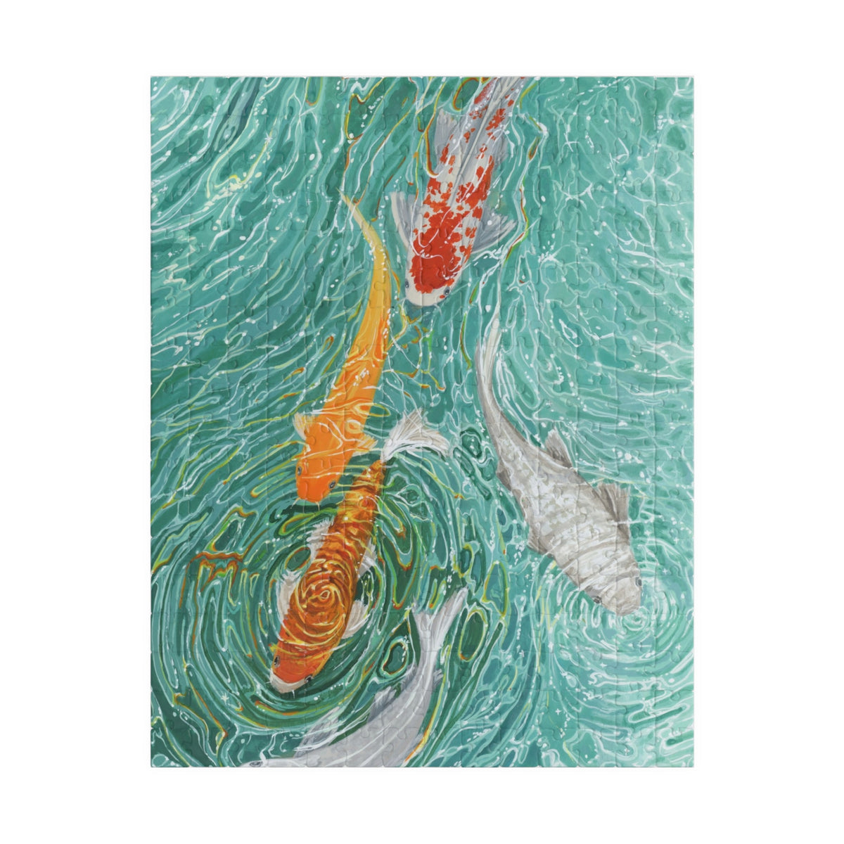 Koi Fish Puzzle (110, 252, 520 - pieces)