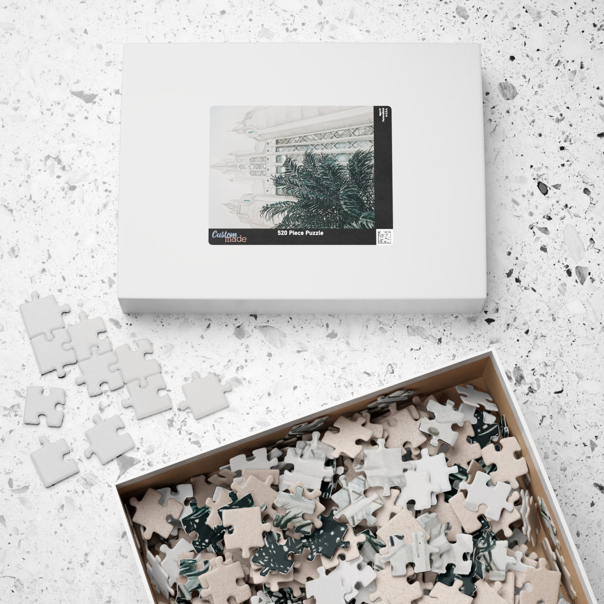 San Diego CA Temple Puzzle —  (110, 252, 520 - pcs)