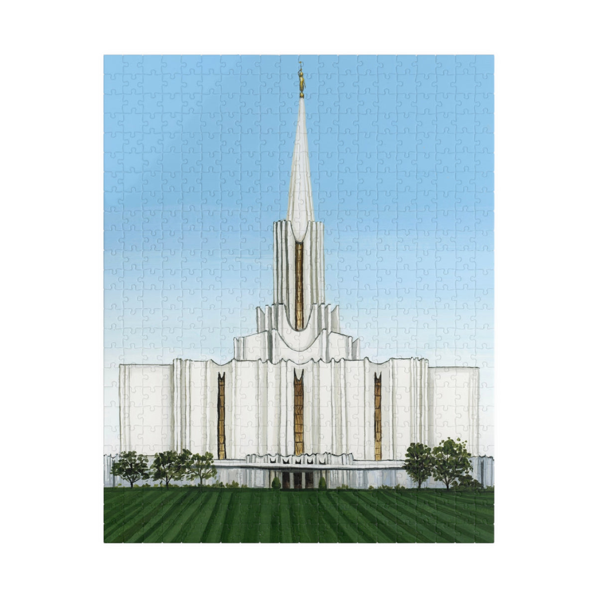 Jordan River, Utah Temple Puzzle (110/252/520 pcs)