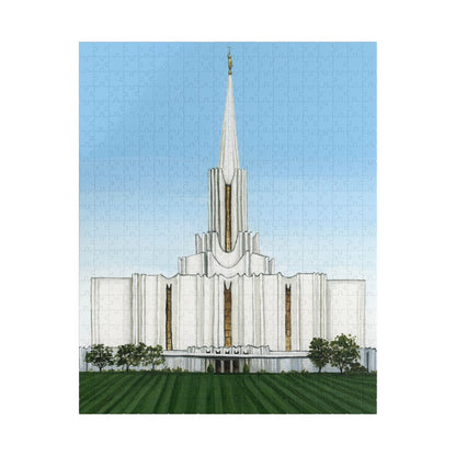 Jordan River, Utah Temple Puzzle (110/252/520 pcs)